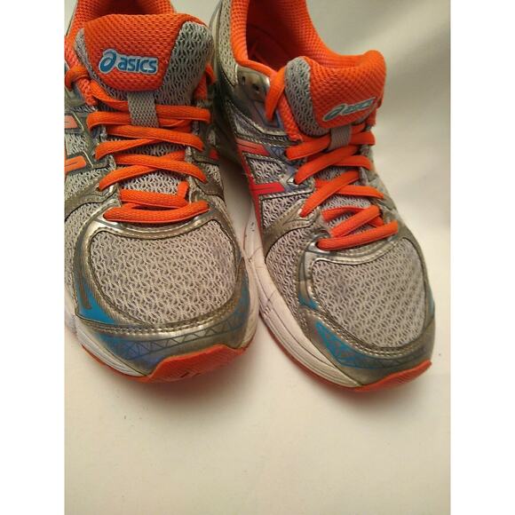 ASICS Gel-Exalt 2 T4B6N Running Training Shoes Silver Orange Women Size US 7 - Picture 2 of 11